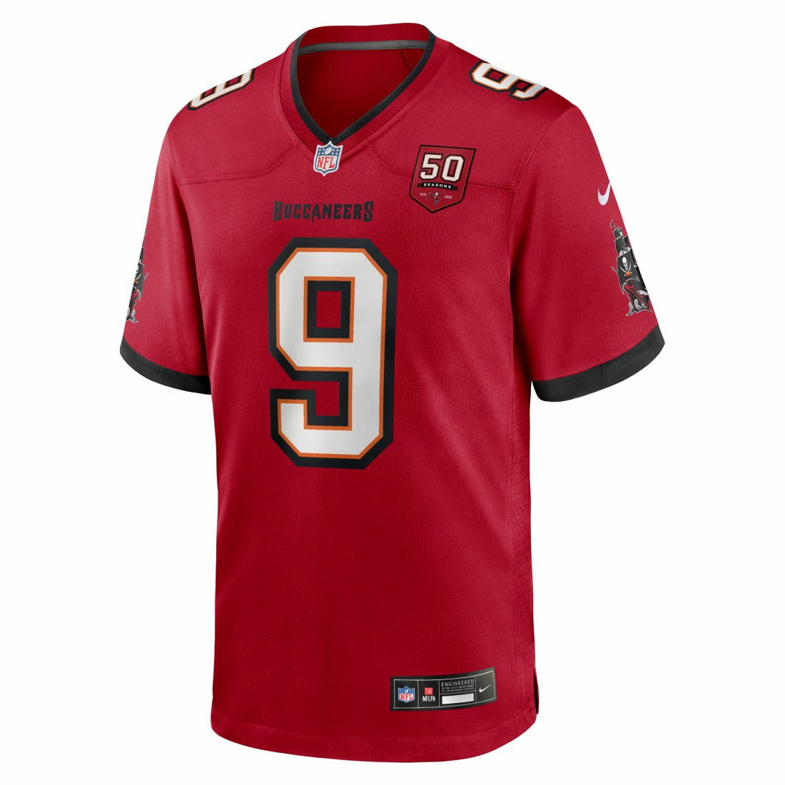 Emeka Egbuka  Team Game Jersey - Tampa Bay Buccaneers Jerseys