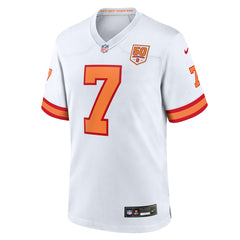 Bucky Irving '76  50th Season Game Jersey - Tampa Bay Buccaneers Jerseys