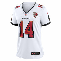 Chris Godwin Jr.  Women's 50th Season White Game Jersey - Tampa Bay Buccaneers Jerseys