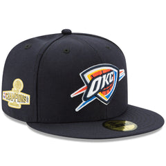 New Era Oklahoma City Thunder 2025 NBA Finals Champions Side Patch 59FIFTY Fitted Hat
