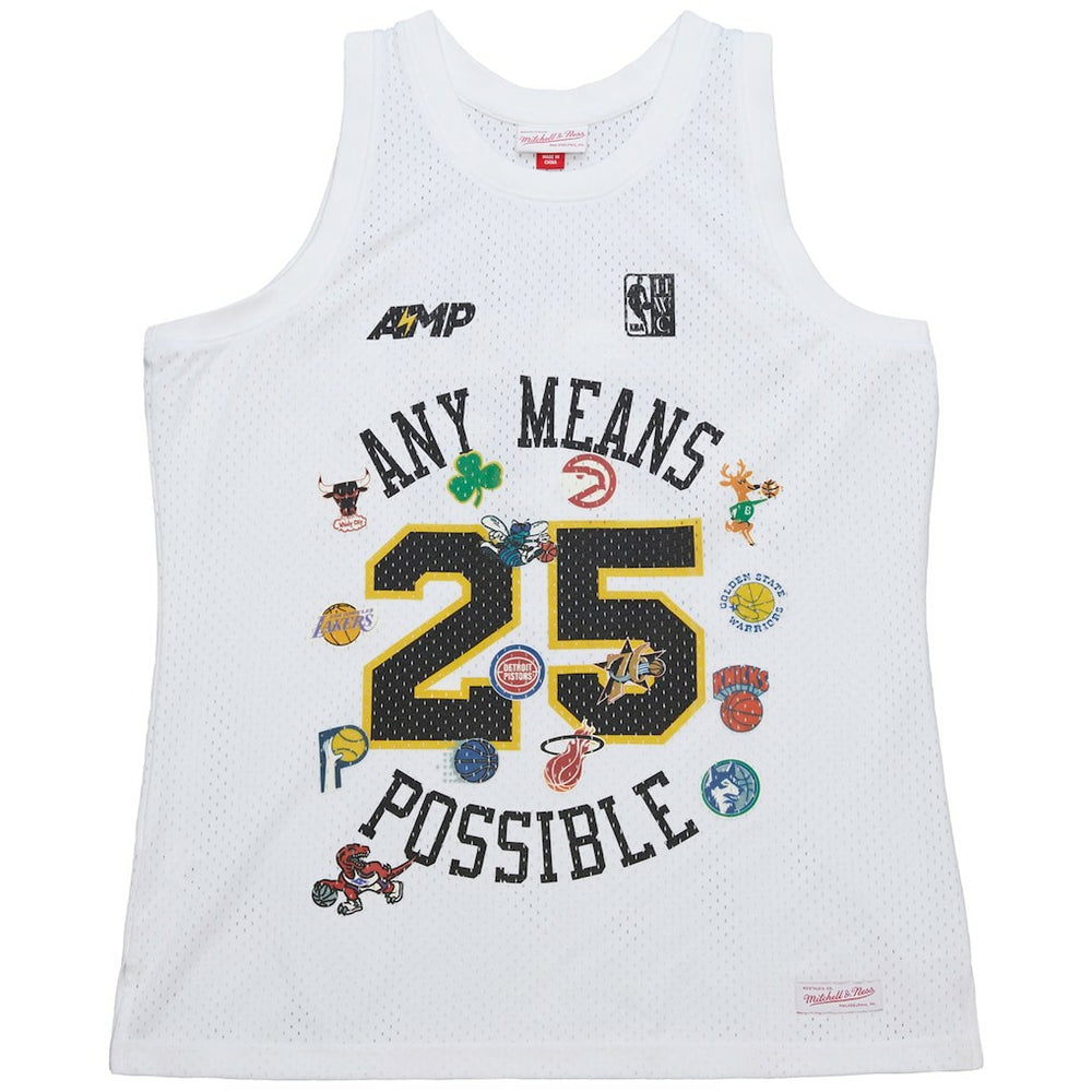 Mitchell & Ness  x NBA x AMP Mesh Tank Top