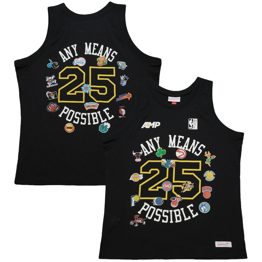 Mitchell & Ness  x NBA x AMP Mesh Tank Top