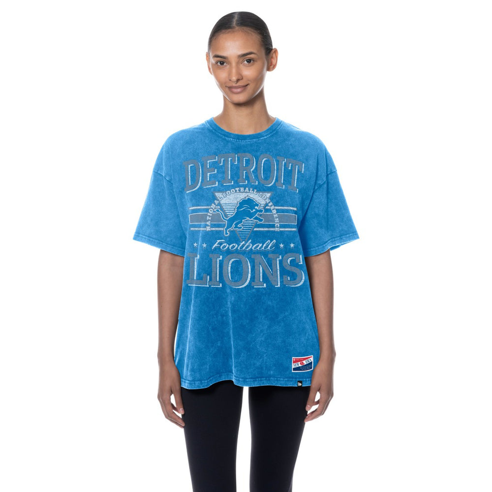 Women's Throwback Oversized T-Shirt - Detroit Lions T-shirts
