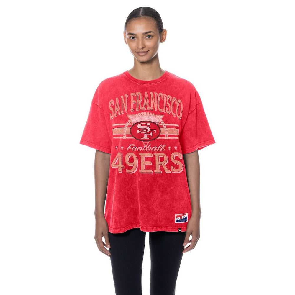 Women's Throwback Oversized T-Shirt - San Francisco 49ers T-shirts