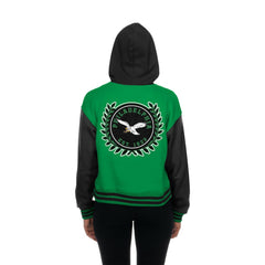 Women's Throwback Full-Snap Hooded Jacket - Philadelphia Eagles Jackets