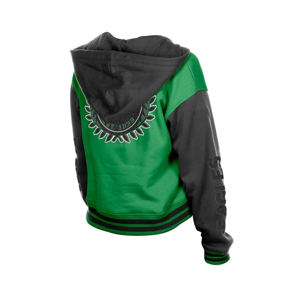 Women's Throwback Full-Snap Hooded Jacket - Philadelphia Eagles Jackets