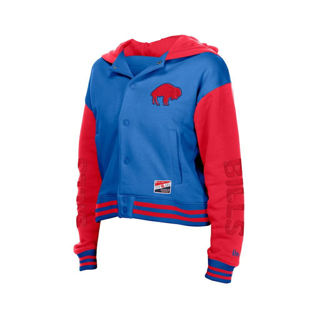 Women's Throwback Full-Snap Hooded Jacket - Buffalo Bills Jackets