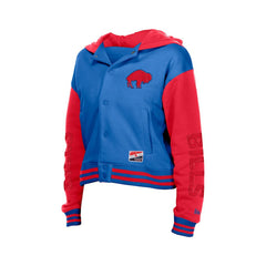Women's Throwback Full-Snap Hooded Jacket - Buffalo Bills Jackets
