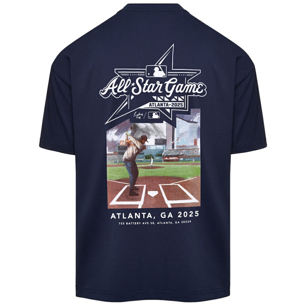 Navy Atlanta Braves Eastside Golf 2025 MLB All-Star Game Stadium T-Shirt