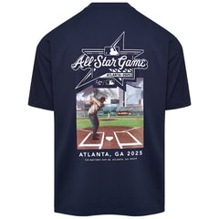 Navy Atlanta Braves Eastside Golf 2025 MLB All-Star Game Stadium T-Shirt