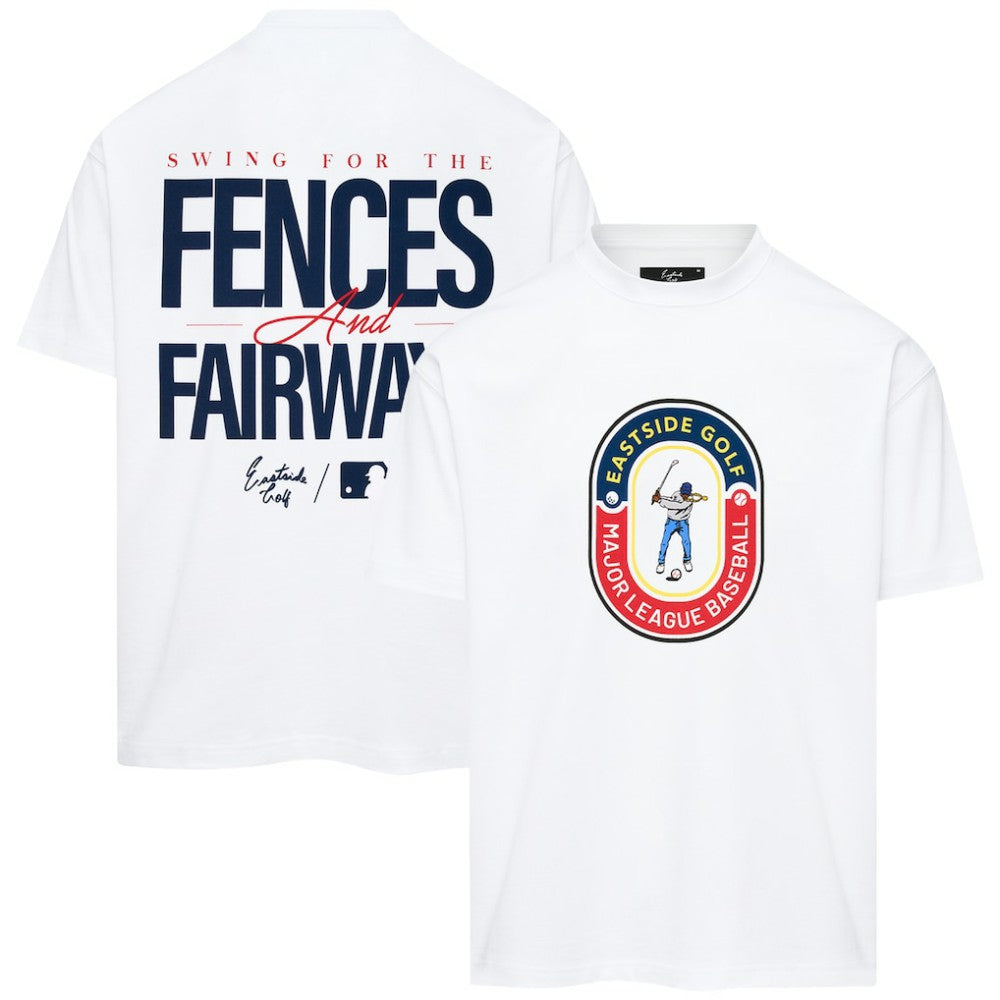 White Atlanta Braves Eastside Golf 2025 MLB All-Star Game Fences & Fairways T-Shirt