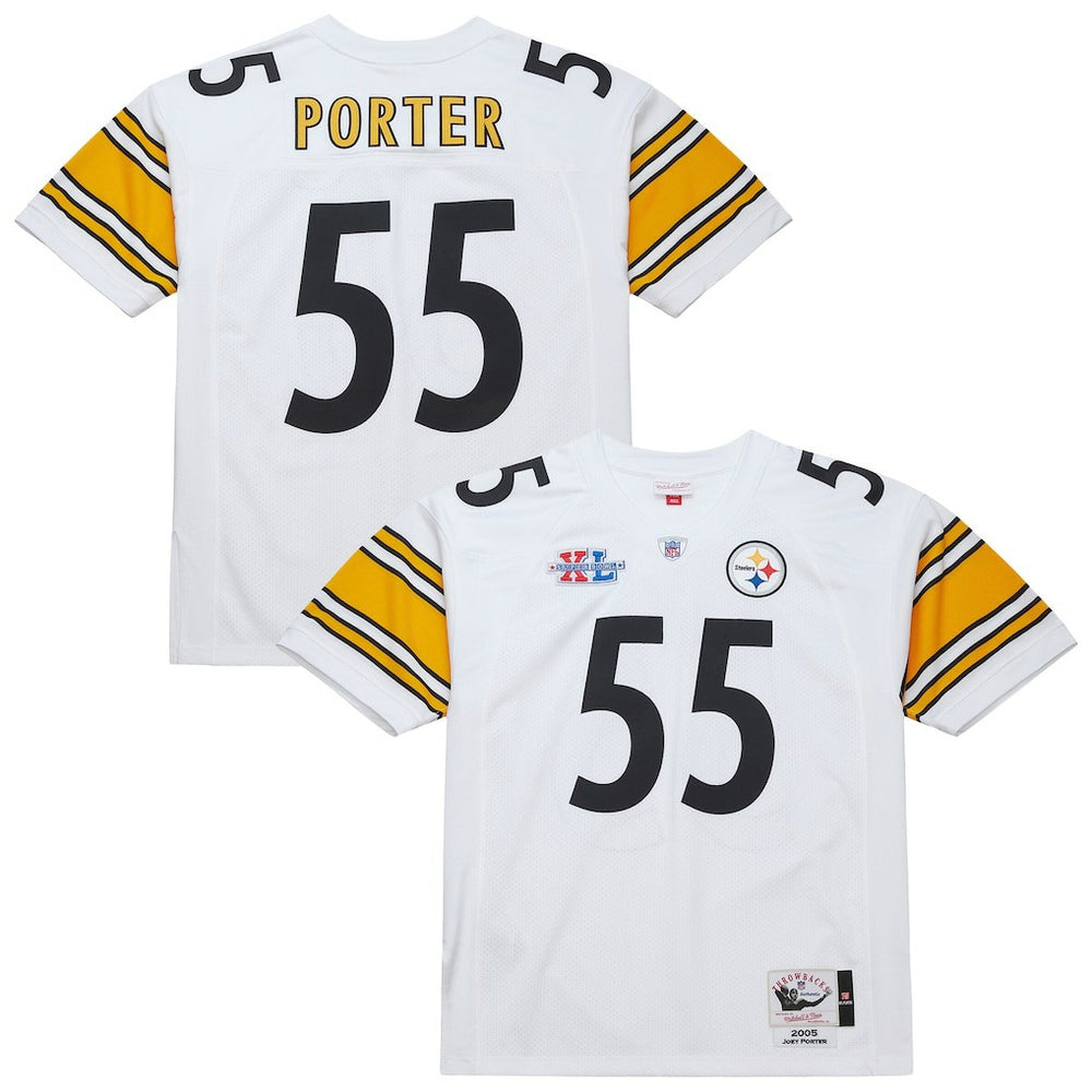 Joey Porter  2005 Authentic Throwback Retired Player Jersey - Pittsburgh Steelers Jerseys