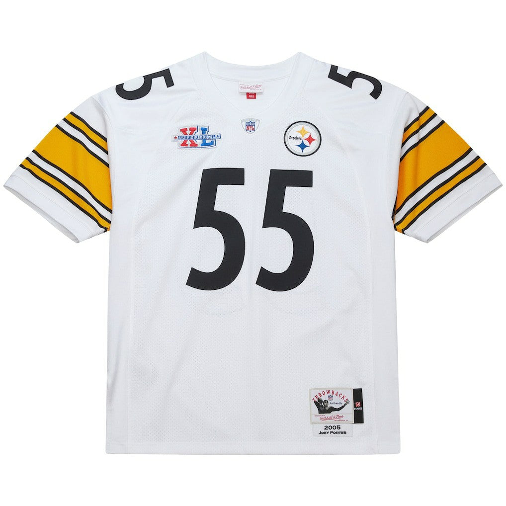 Joey Porter  2005 Authentic Throwback Retired Player Jersey - Pittsburgh Steelers Jerseys