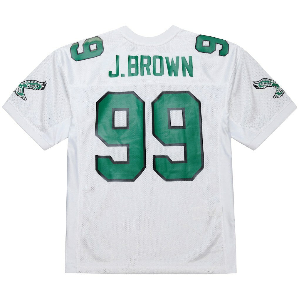 Jerome Brown  1991 Authentic Throwback Retired Player Jersey - Philadelphia Eagles Jerseys