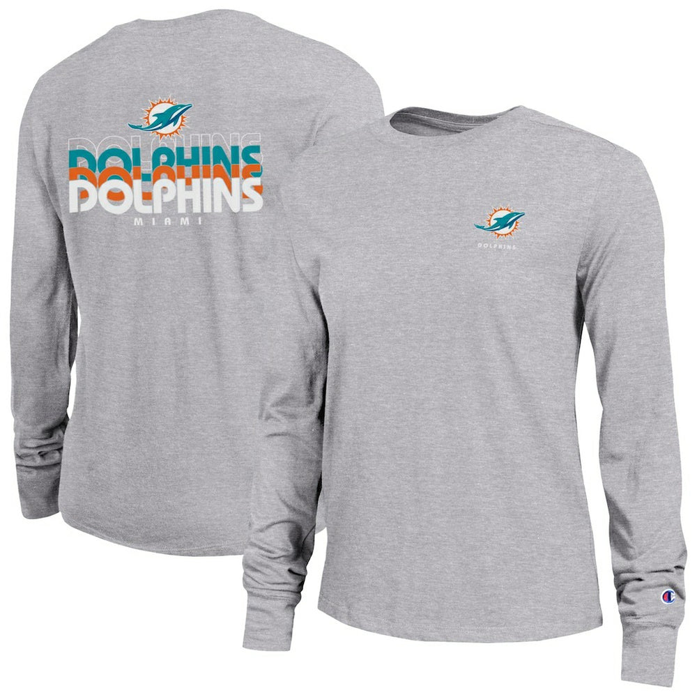 Women's Core Long-Sleeve T-Shirt - Miami Dolphins T-shirts