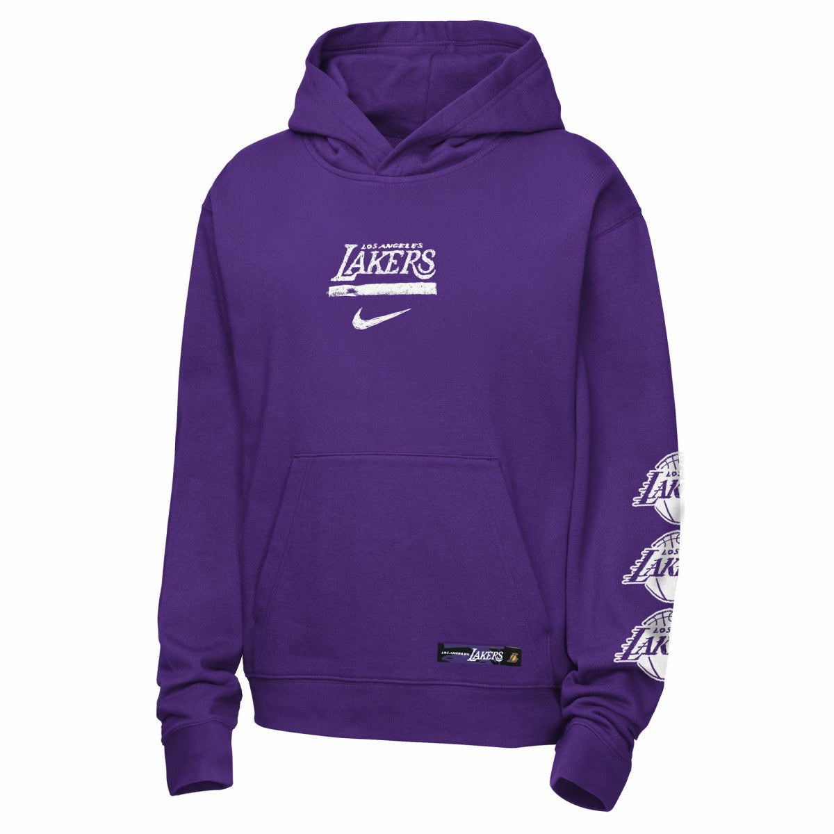 Nike Los Angeles Lakers Youth Courtside Club Premiere Hoodie
