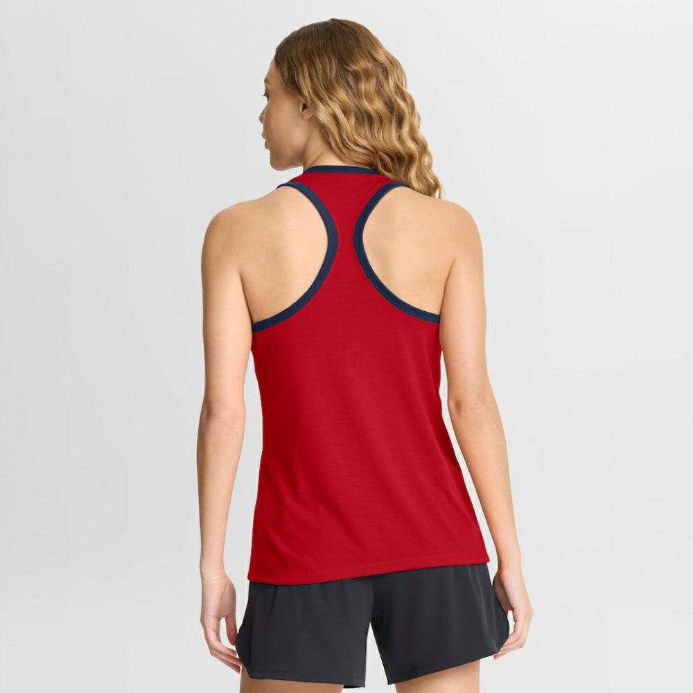 Red St. Louis Cardinals Nike Women's Tri-Blend Dri-FIT Racerback Tank Top