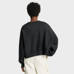 Black Los Angeles Dodgers Nike Women's Oversized Primetime Sweatshirt