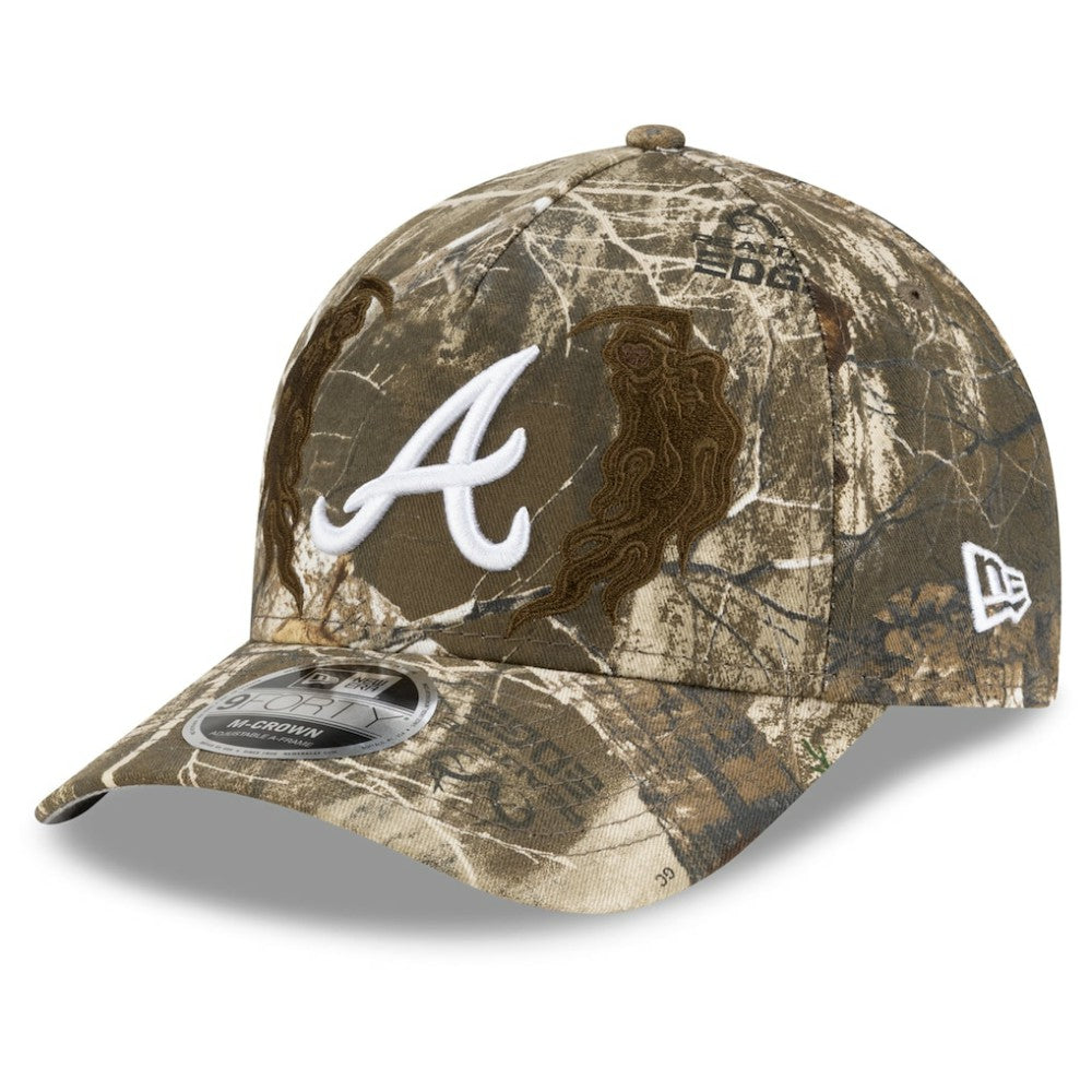 Camo Atlanta Braves New Era x Warren Lotas Realtree 9FORTY A-Frame M-Crown Adjustable Hat