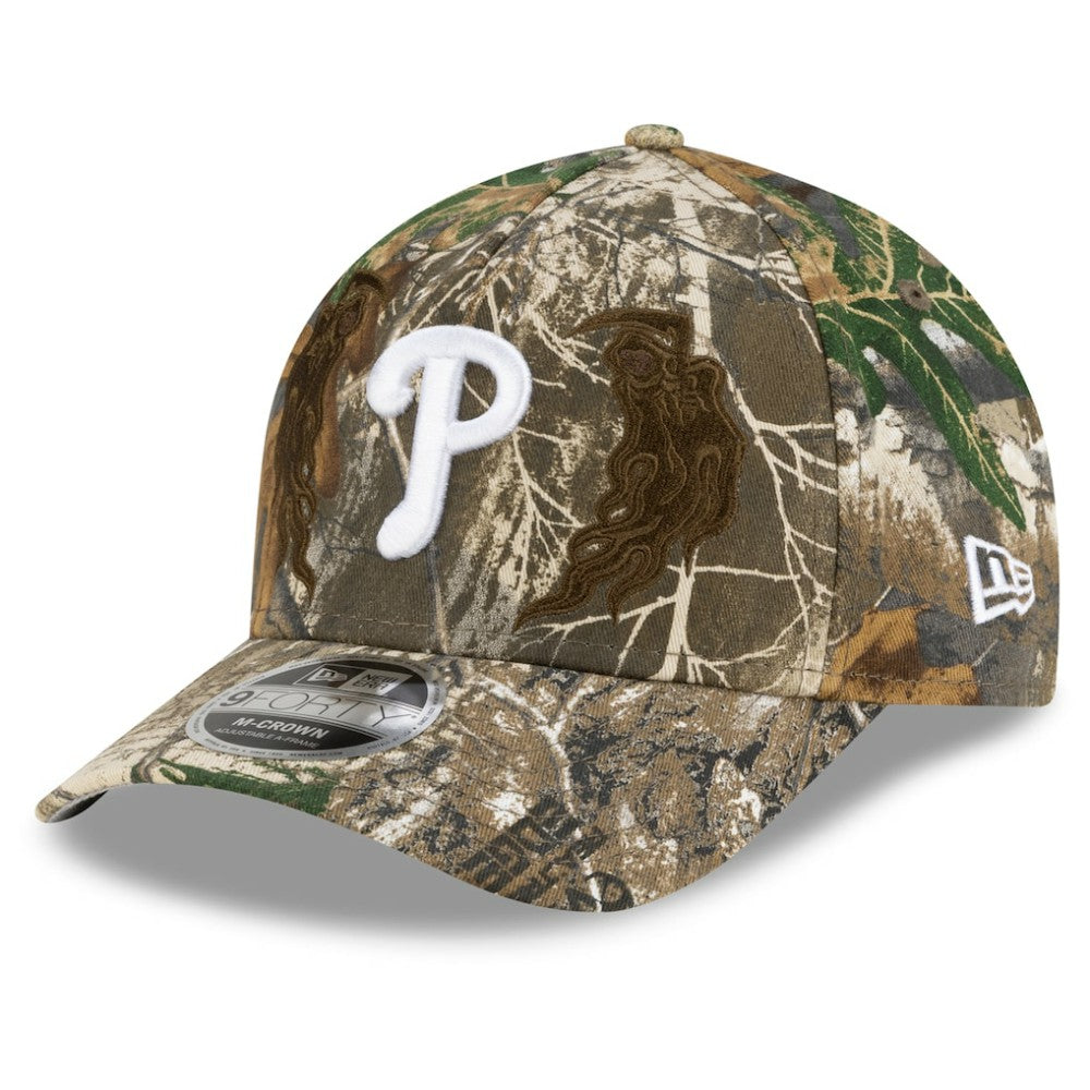 Camo Philadelphia Phillies New Era x Warren Lotas Realtree 9FORTY A-Frame M-Crown Adjustable Hat