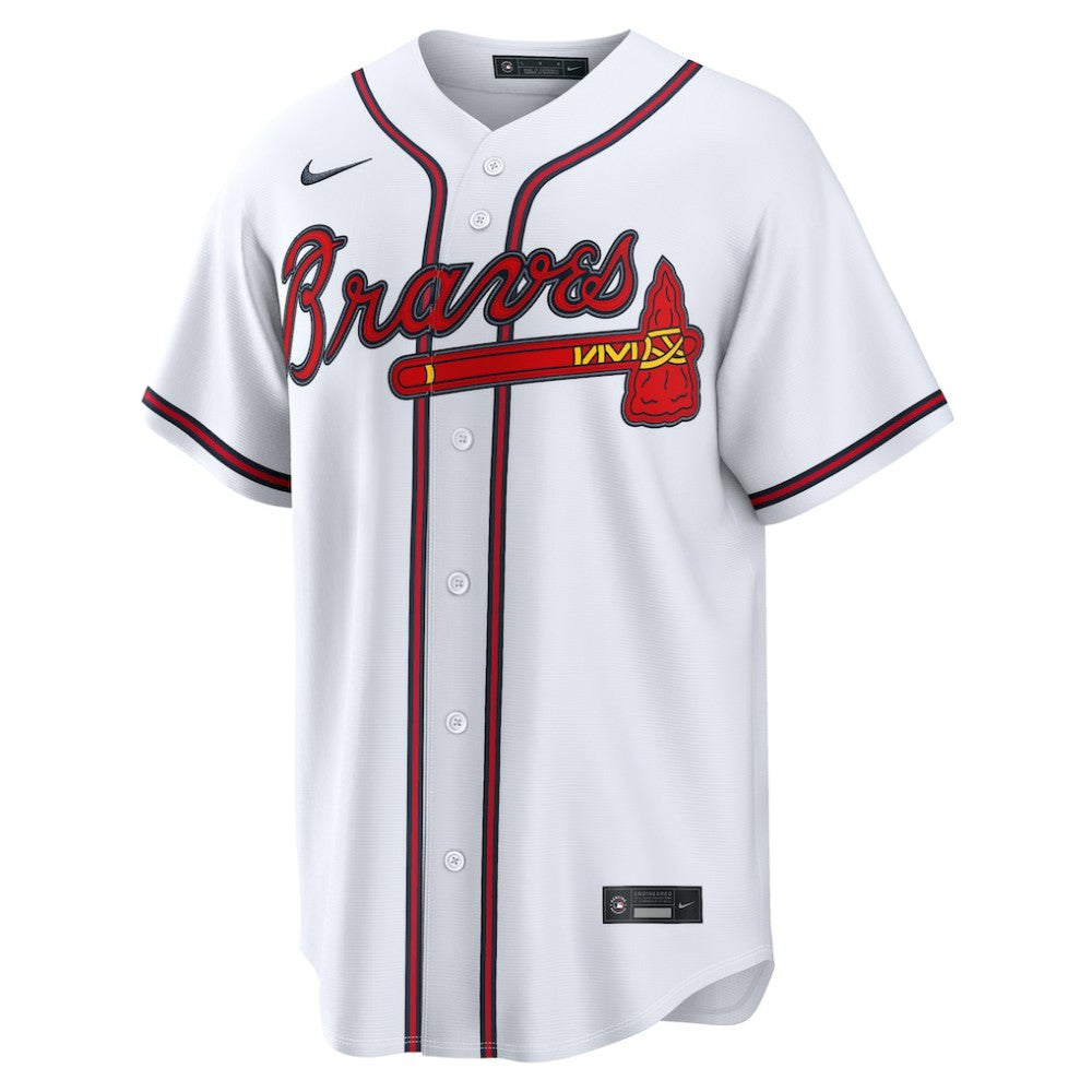 White Matt Olson Atlanta Braves Nike Home Replica Jersey