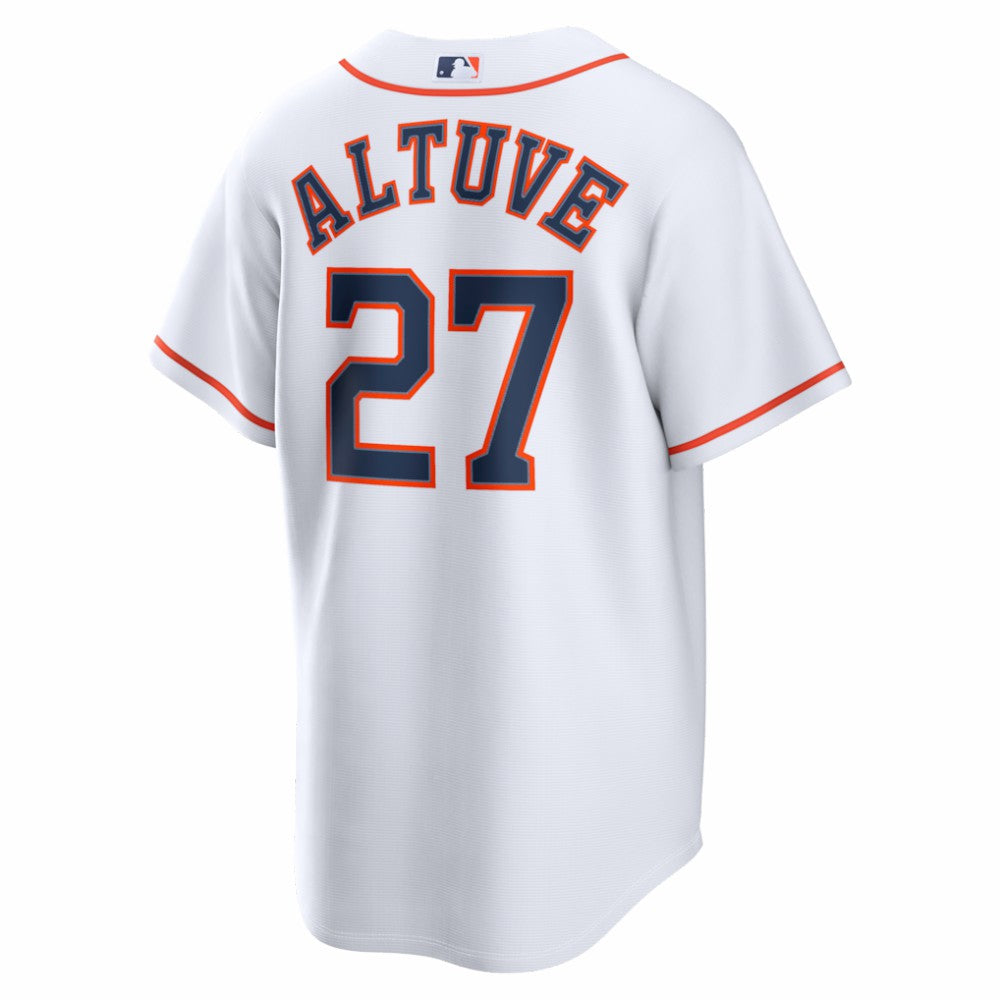 White Jose Altuve Houston Astros Nike Home Replica Jersey