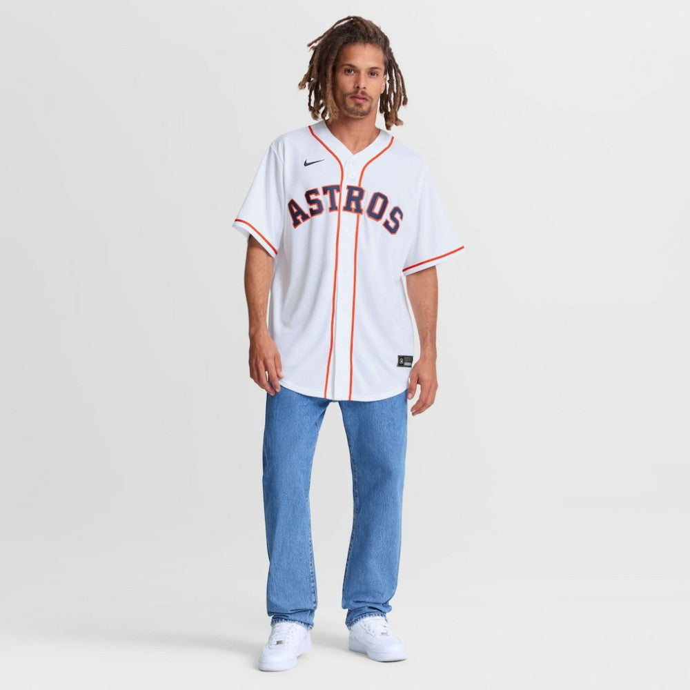 White Jose Altuve Houston Astros Nike Home Replica Jersey