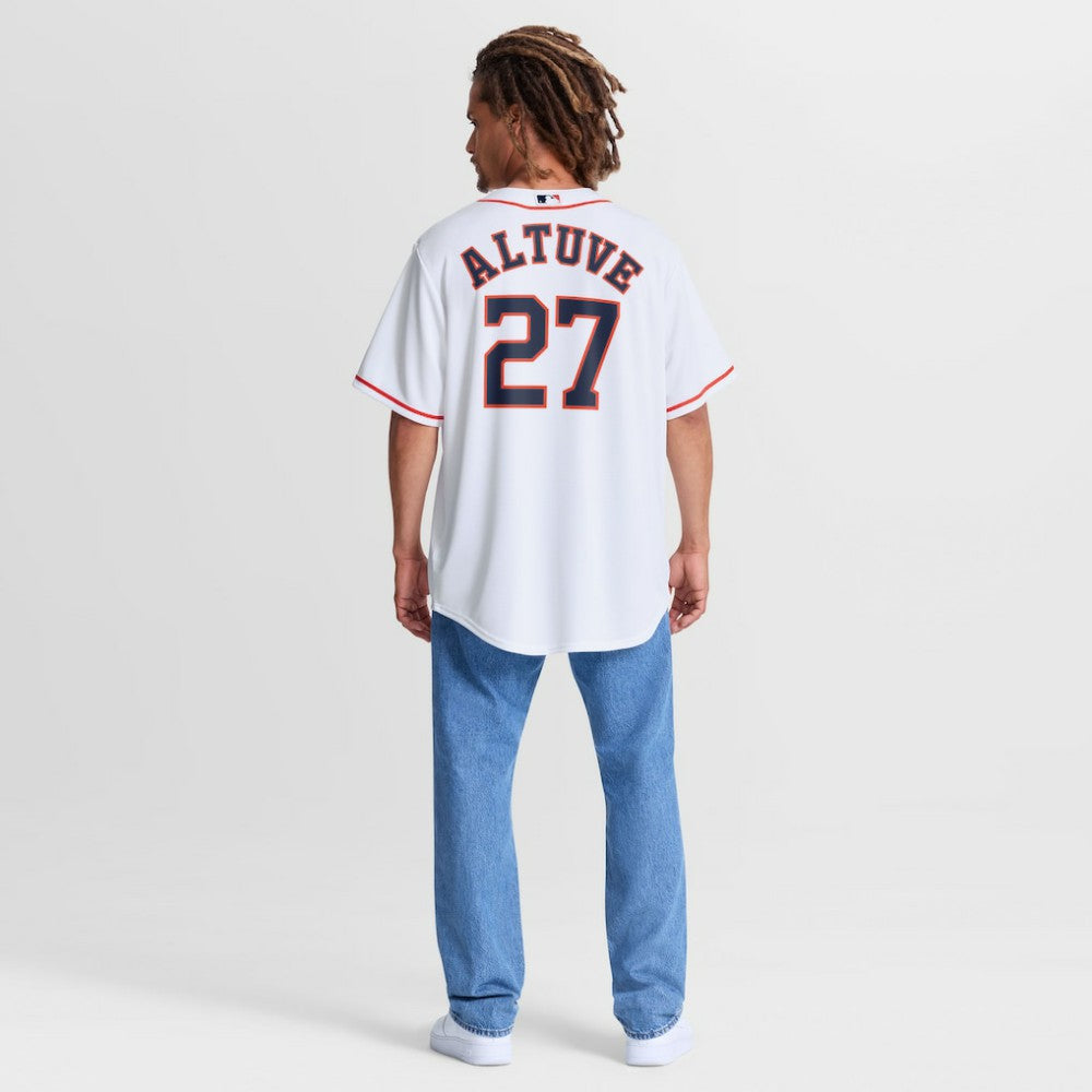 White Jose Altuve Houston Astros Nike Home Replica Jersey