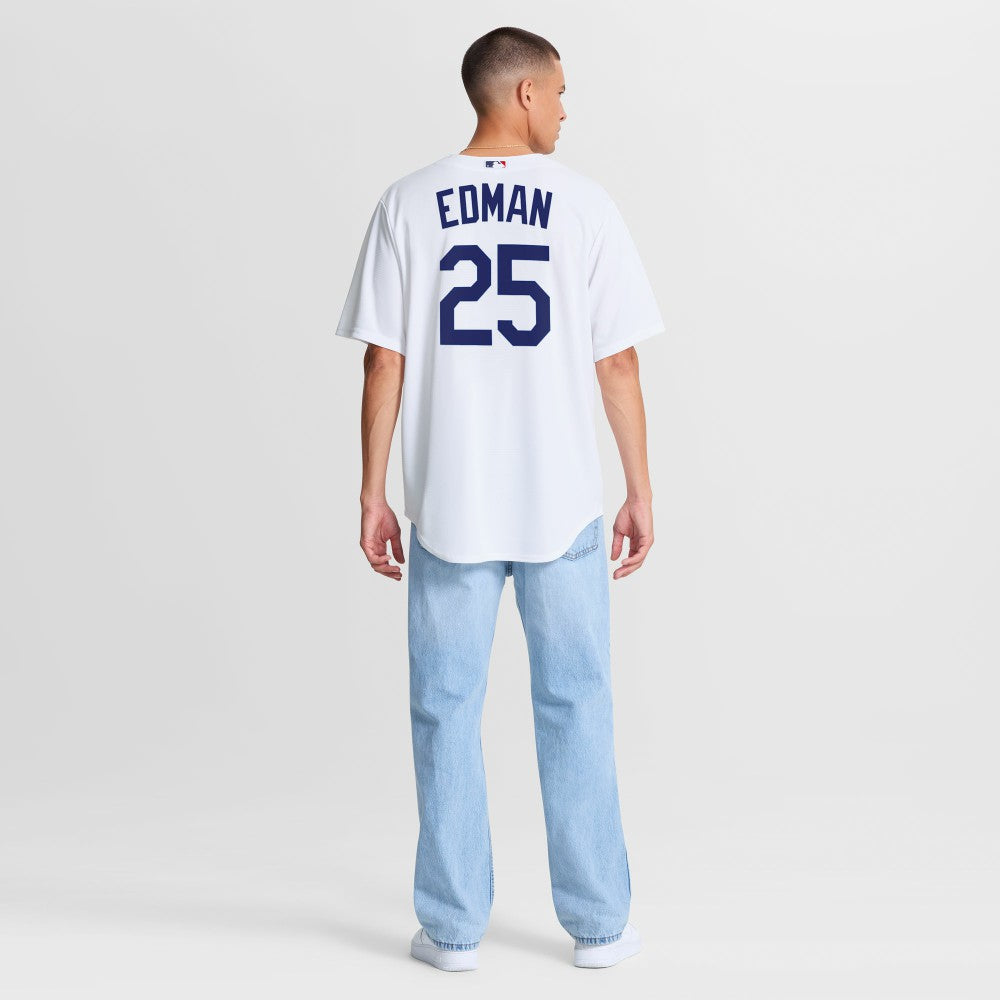 White Tommy Edman Los Angeles Dodgers Nike Home Replica Jersey