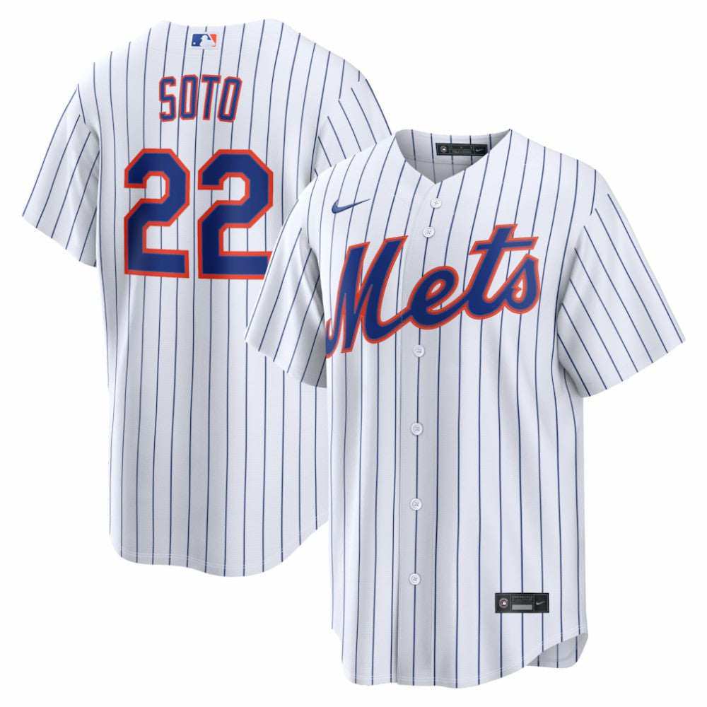 White Juan Soto New York Mets Nike Home Replica Jersey