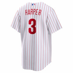 White Bryce Harper Philadelphia Phillies Nike Home Replica Jersey
