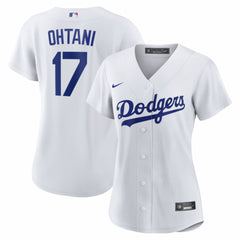 White Shohei Ohtani Los Angeles Dodgers Nike Women's Home Replica Jersey