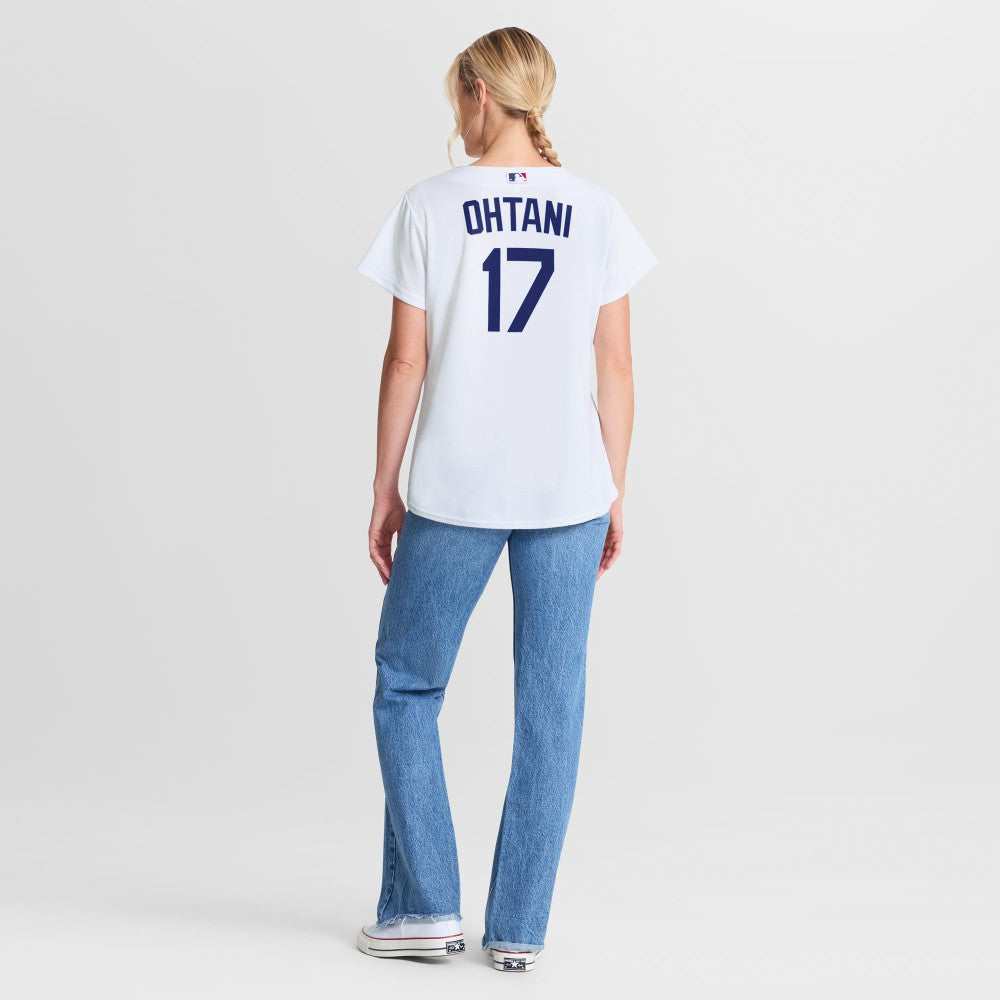 White Shohei Ohtani Los Angeles Dodgers Nike Women's Home Replica Jersey