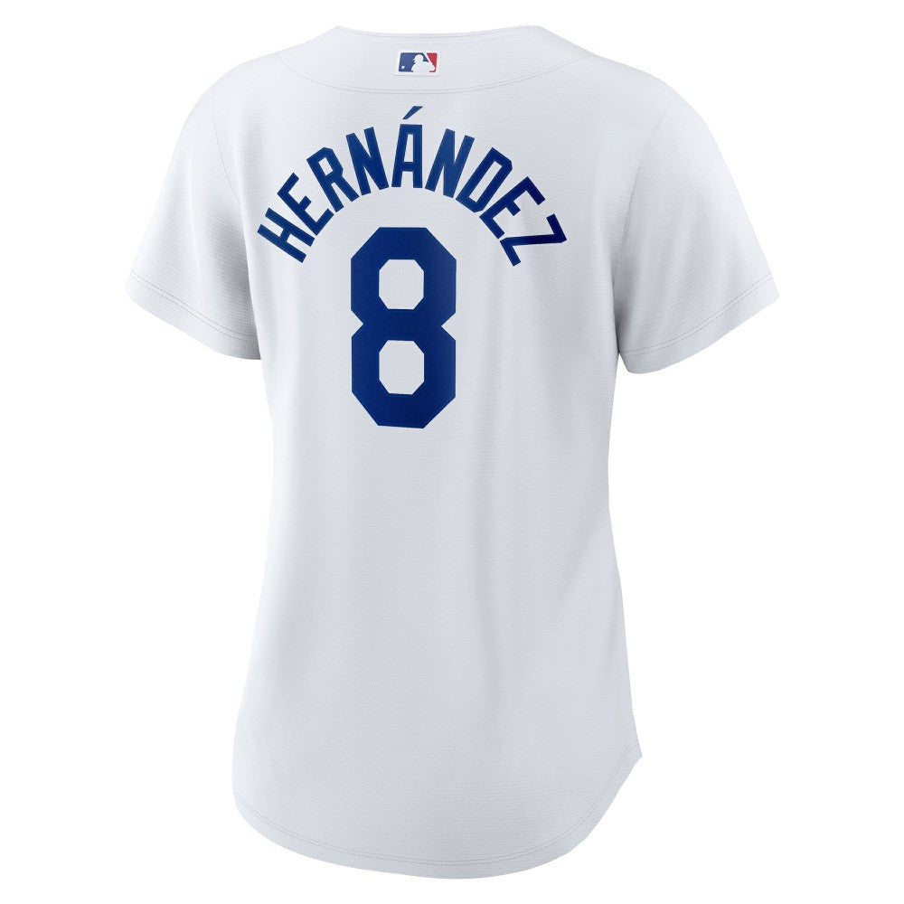 White Enrique Hernández Los Angeles Dodgers Nike Women's Home Replica Jersey