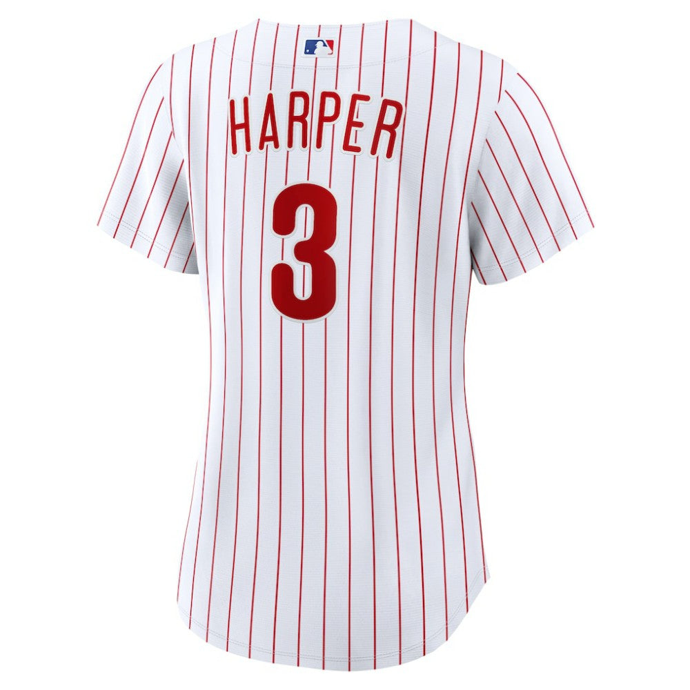 White Bryce Harper Philadelphia Phillies Nike Women's Home Replica Jersey
