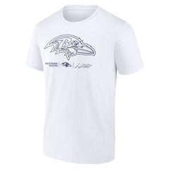 Lamar Jackson  Tonal Name & Number T-Shirt - Baltimore Ravens T-shirts