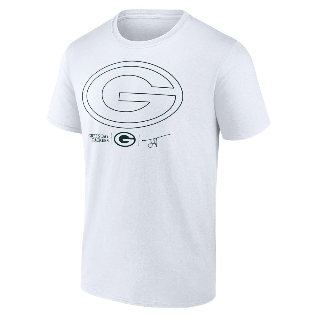 Jordan Love  Tonal Name & Number T-Shirt - Green Bay Packers T-shirts
