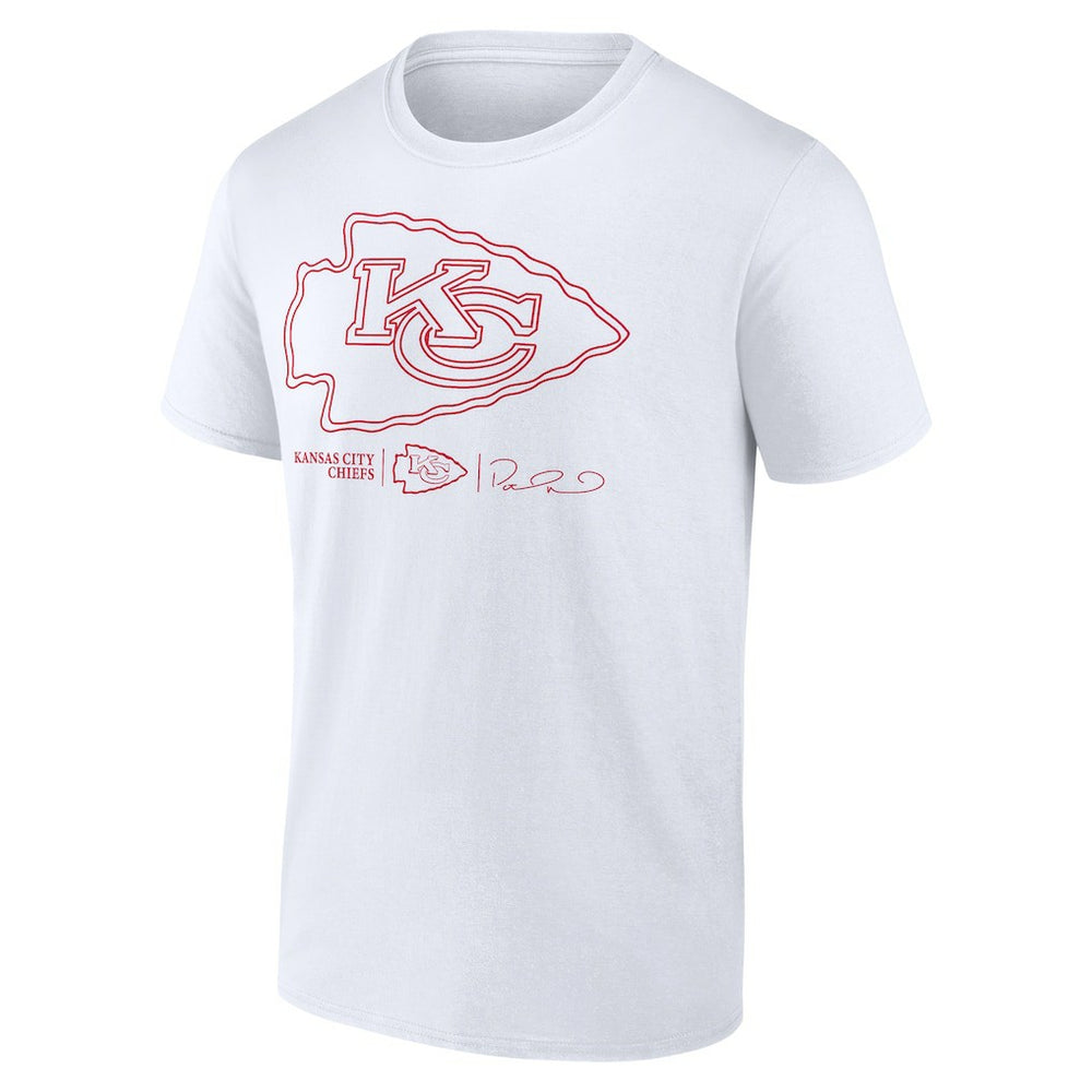 Patrick Mahomes  Tonal Name & Number T-Shirt - Kansas City Chiefs T-shirts