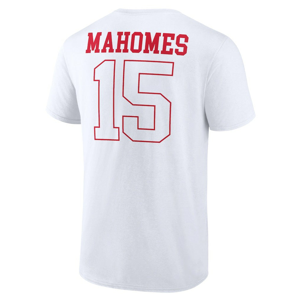 Patrick Mahomes  Tonal Name & Number T-Shirt - Kansas City Chiefs T-shirts