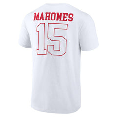 Patrick Mahomes  Tonal Name & Number T-Shirt - Kansas City Chiefs T-shirts