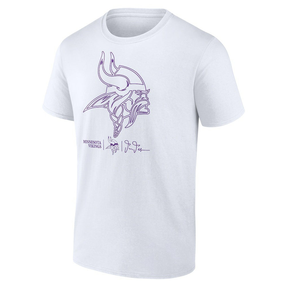 Justin Jefferson  Tonal Name & Number T-Shirt - Minnesota Vikings T-shirts