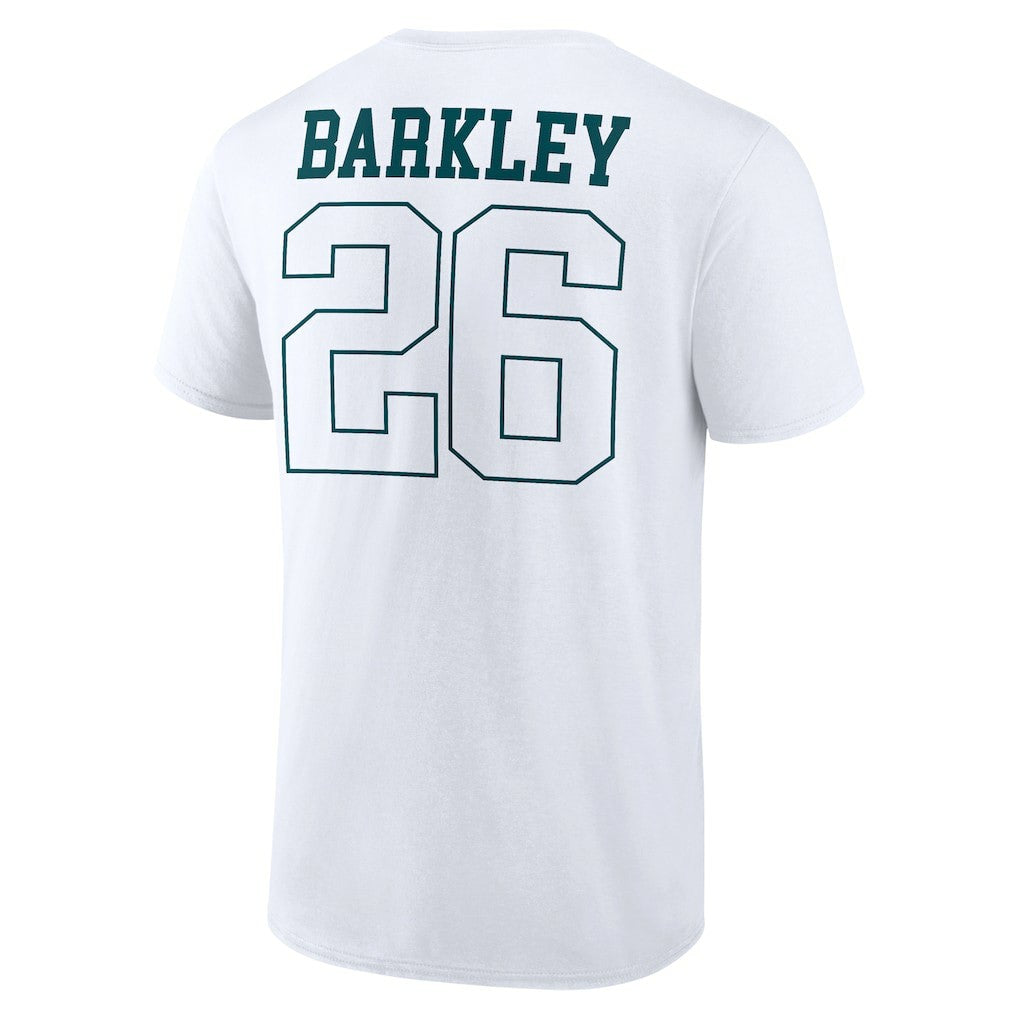 Saquon Barkley  Tonal Name & Number T-Shirt - Philadelphia Eagles T-shirts