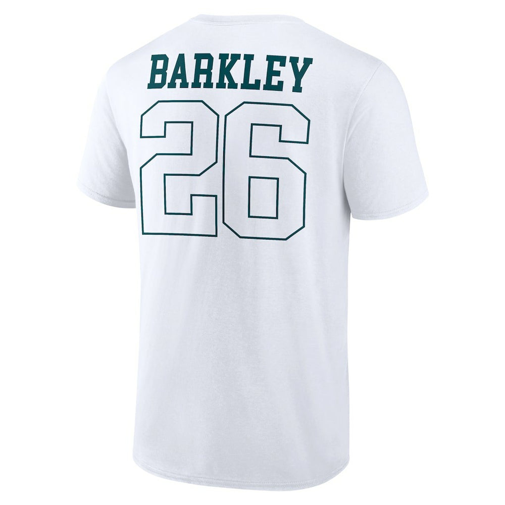 Saquon Barkley  Tonal Name & Number T-Shirt - Philadelphia Eagles T-shirts