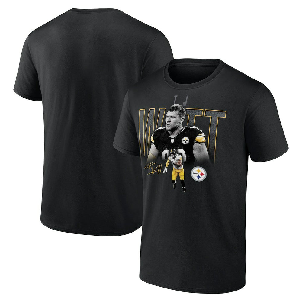 T.J. Watt  Humble Shadow Player T-Shirt - Pittsburgh Steelers T-shirts