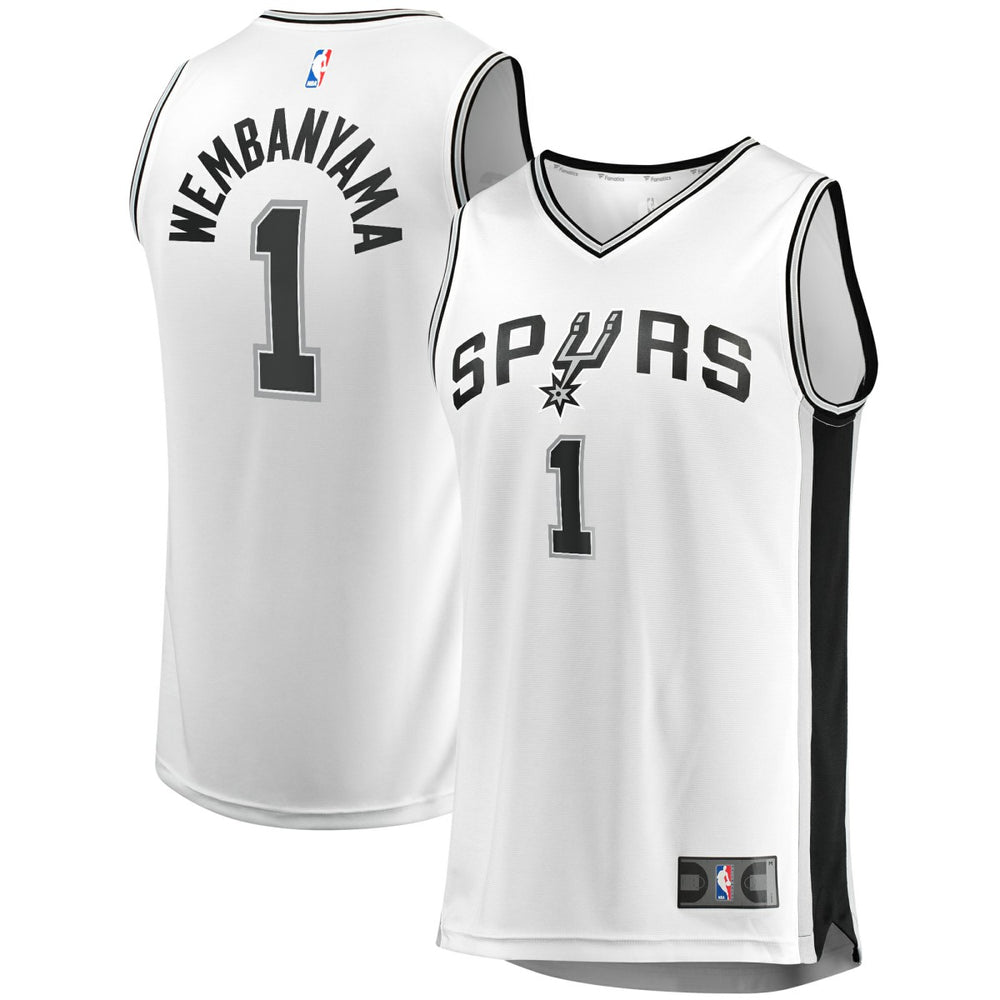 Fanatics Victor Wembanyama San Antonio Spurs Youth Fast Break Replica Player Jersey