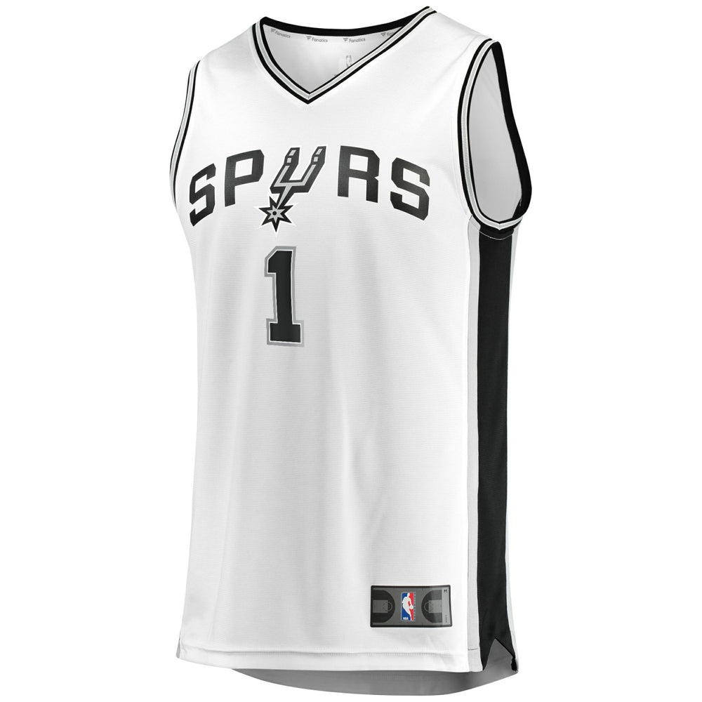 Fanatics Victor Wembanyama San Antonio Spurs Youth Fast Break Replica Player Jersey