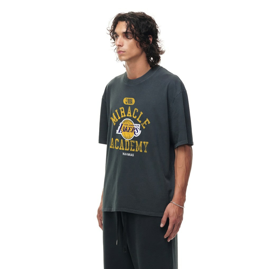 Los Angeles Lakers Unisex Miracle Academy x NBA Collection Vintage Boxy T-shirt