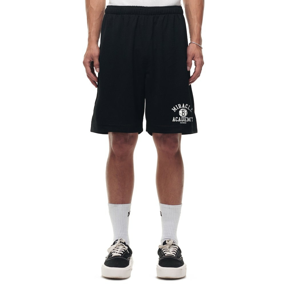 Brooklyn Nets Unisex Miracle Academy x NBA Collection Baggy Mesh P.E. Shorts