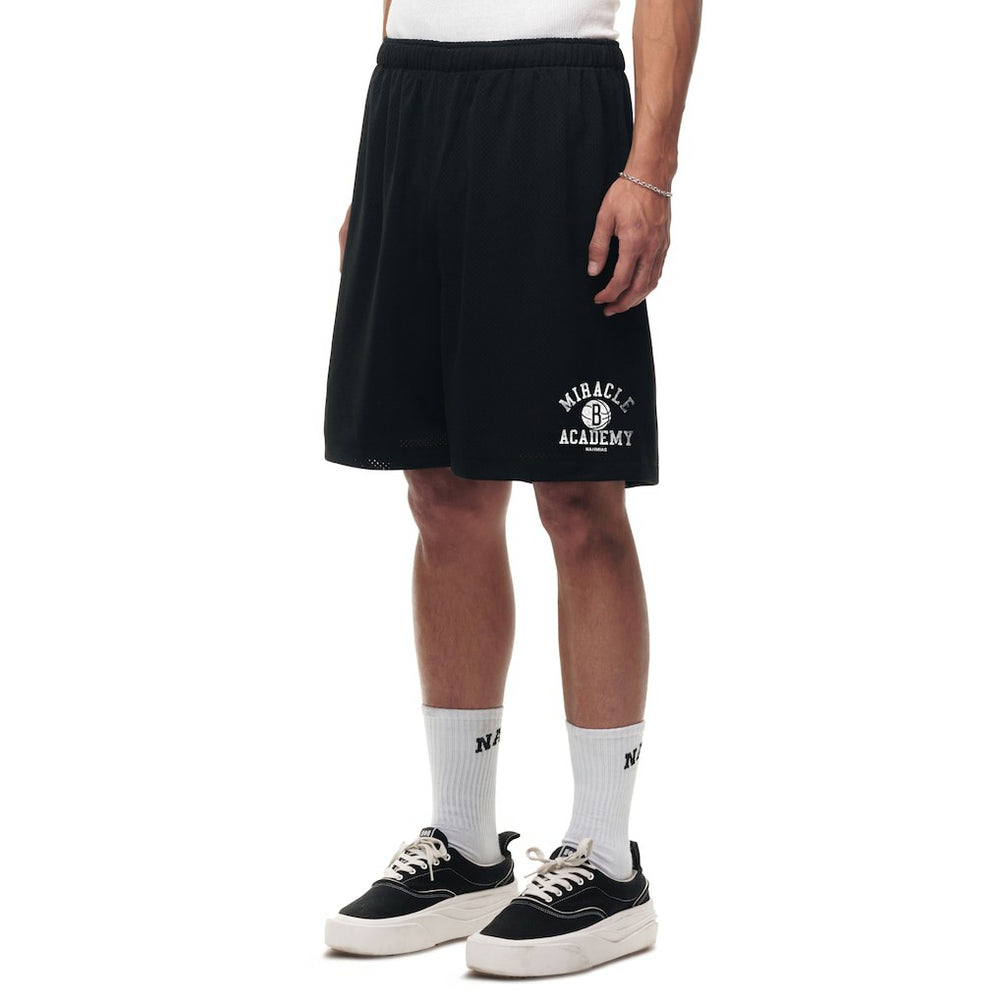 Brooklyn Nets Unisex Miracle Academy x NBA Collection Baggy Mesh P.E. Shorts