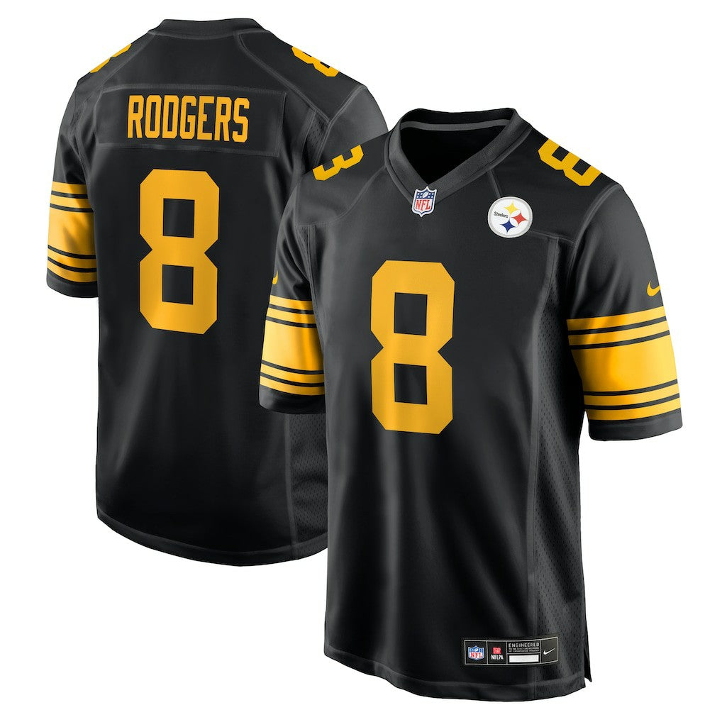 Aaron Rodgers  Alternate Game Jersey - Pittsburgh Steelers Jerseys